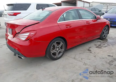 2014 Mercedes-Benz Cla 250 z USA, uszkodzony, nr VIN WDDSJ4EB9EN137543